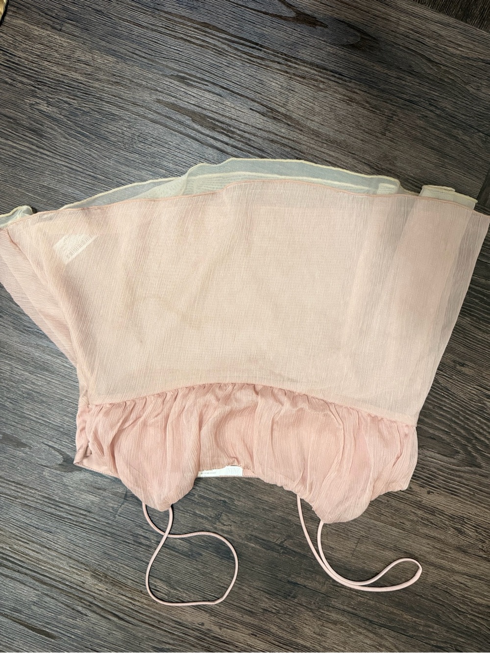 Zara Blush Pink Spaghetti Strap Camisole & Skirt Set - Picture 11 of 11